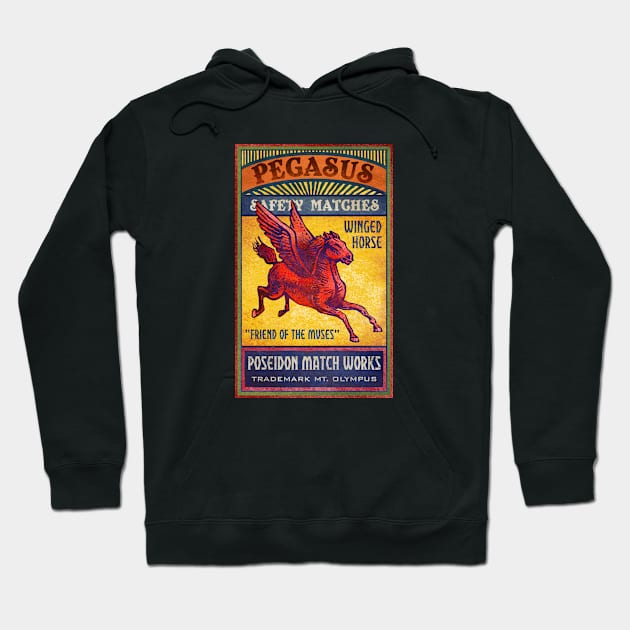 Pegasus Matches Hoodie by ChetArt